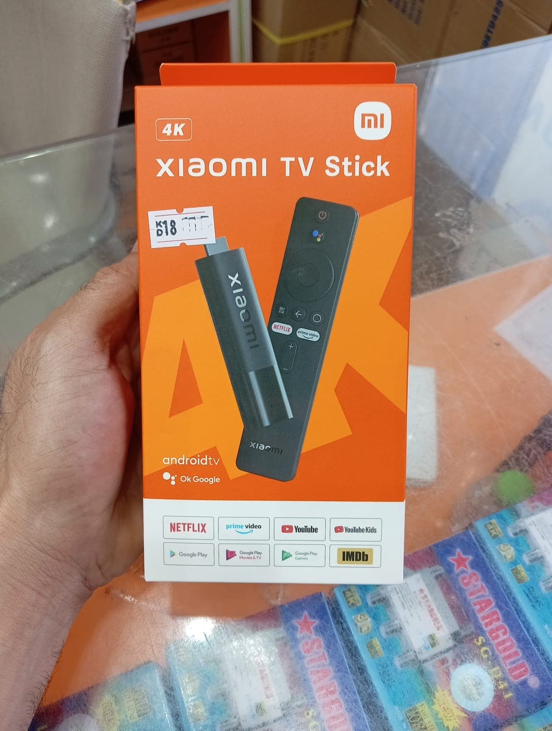 صورة الخدمة: Xiaomi TV Stick 4K رسيفر شاومي - ستلايت الرجاء